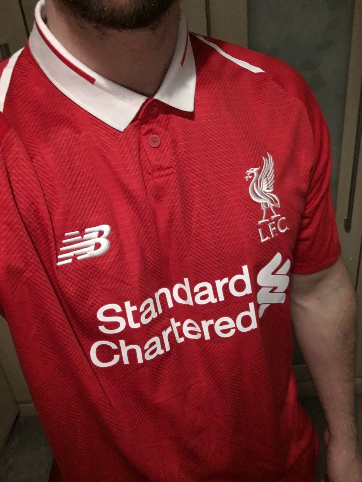 New balance jersey hot sale liverpool